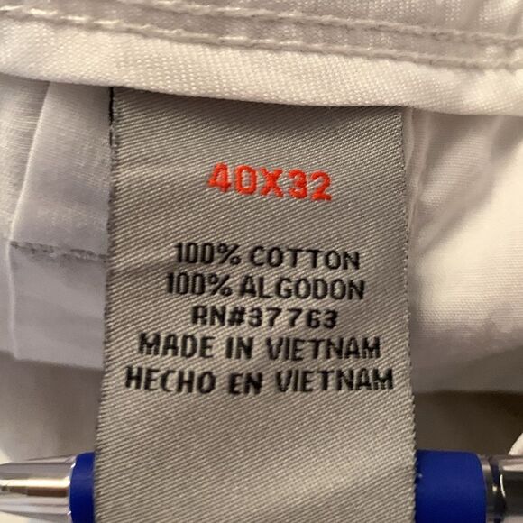 AXIST Men's Light Gray Cotton Pants Size 40/32 - Picture 7 of 8